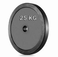 ZZ Olympic Cast Iron Weight Plate 25KG
